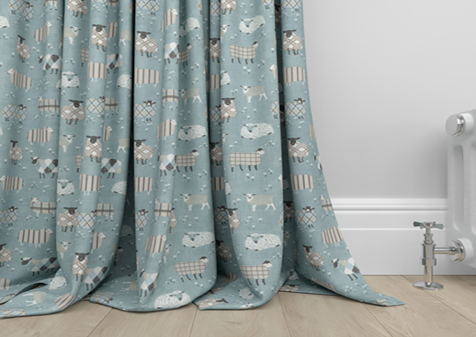 Baa Baa, Duckegg - Made to Measure Curtains - Image 6